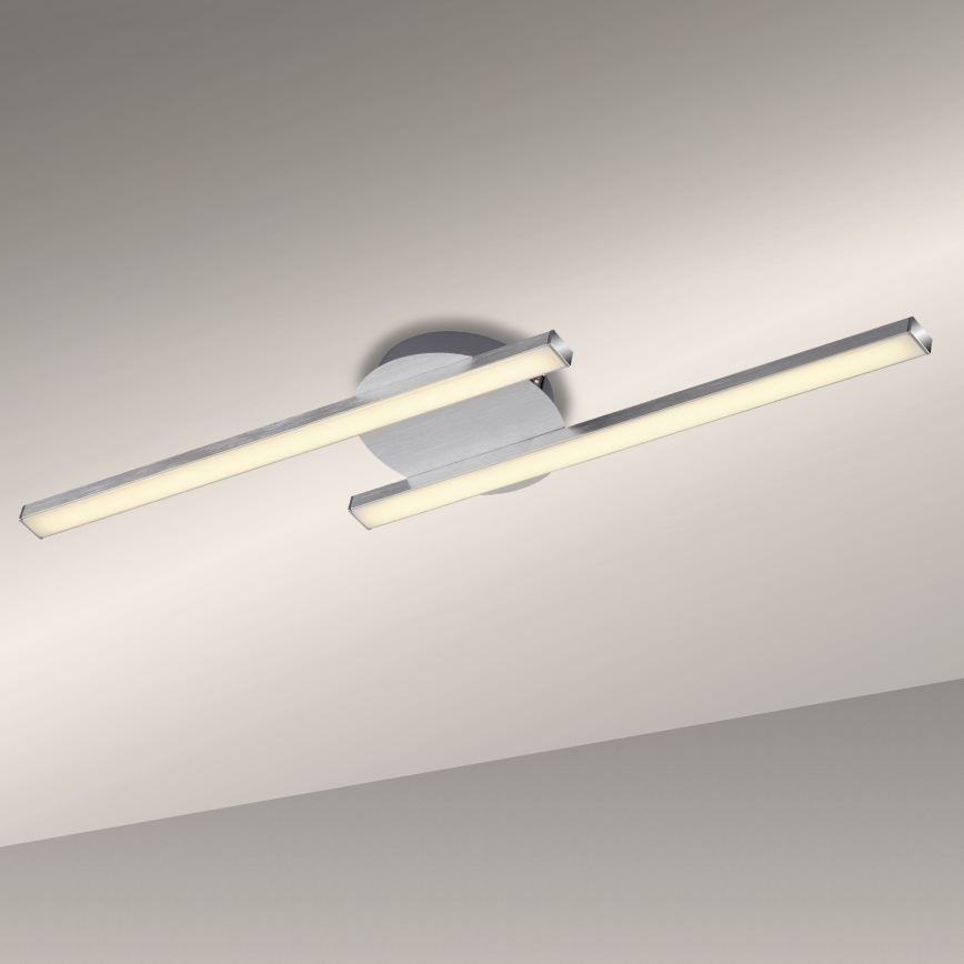 Briloner 3257-029 - Lampadario a plafone LED GO 2xLED/6W/230V