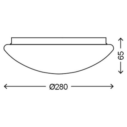 Briloner 3320-016 - Plafoniera LED CIELO STELLATO LED/12W/230V