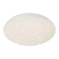Briloner 3373-016 - Plafoniera LED dimmerabile STARRY/15W/230V 3000–6500K Ø 28 cm bianca + telecomando