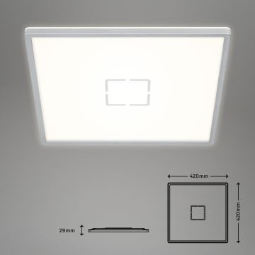 Briloner 3393-014 - Plafoniera LED FREE LED/22W/230V 42x42 cm