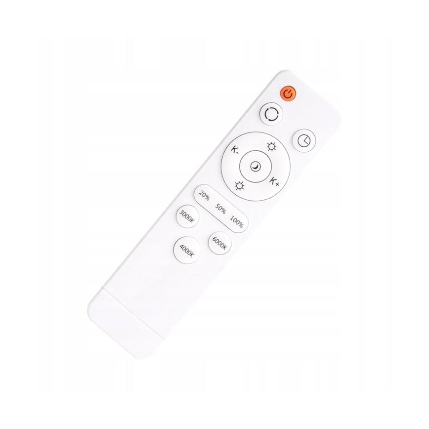 Briloner 3430-015 - Plafoniera LED dimmerabile MANNY LED/48W/230V + telecomando