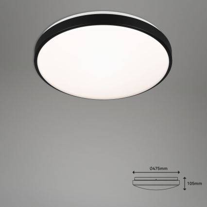 Briloner 3430-015 - Plafoniera LED dimmerabile MANNY LED/48W/230V + telecomando