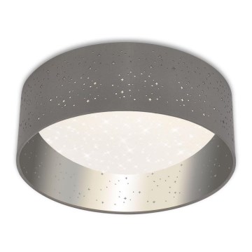 Briloner 3482014 - Lampada da soffitto LED MAILA STARRY LED/12W/230V grigio/argento