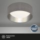 Briloner 3482014 - Plafoniera LED MAILA STARRY LED/12W/230V grigio/argento