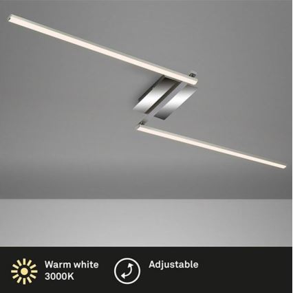 Briloner 3500-018 - Lampadario a plafone LED STAFF 2xLED/6W/230V