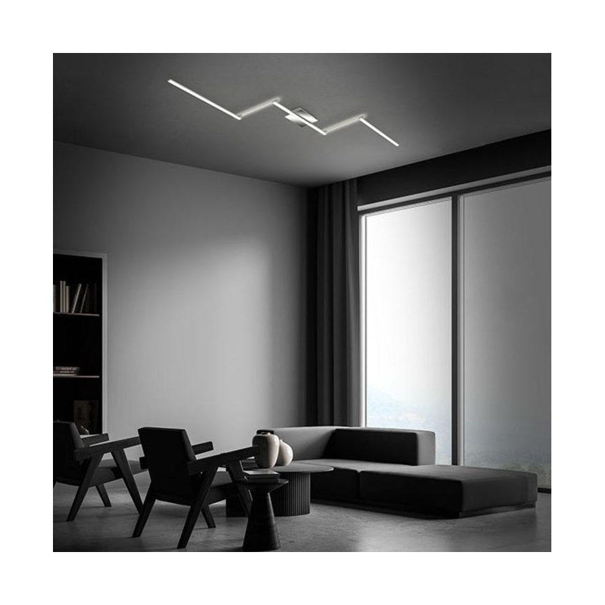 Briloner 3501-018 - Lampadario a plafone LED STAFF 5xLED/4,8W/230V cromo opaco