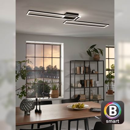 Briloner 3538-015 - Lampadario LED dimmerabile FRAME 2xLED/20W/230V 2700-6500K Wi-Fi Tuya + telecomando