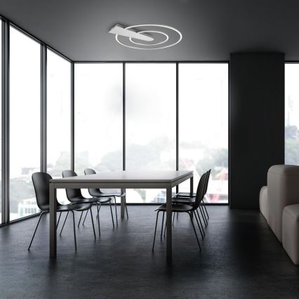 Briloner 3543-018 - Plafoniera LED dimmerabile NICO LED/25W/230V cromo opaco