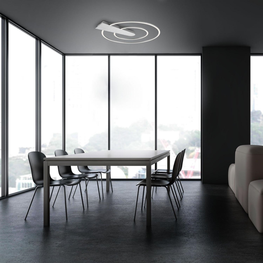 Briloner 3543-018 - Plafoniera LED dimmerabile NICO LED/25W/230V cromo opaco