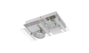 Briloner 3551-022 - Plafoniera LED PURISTA 2xLED/5W/230V