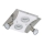 Briloner 3582-042 - Lampada da soffitto LED RIPOSO 2xLED/5W/230V + 2xGU10/3W
