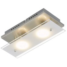 Briloner 3596-022 - Plafoniera LED TELL 2xGU10/3W/230V