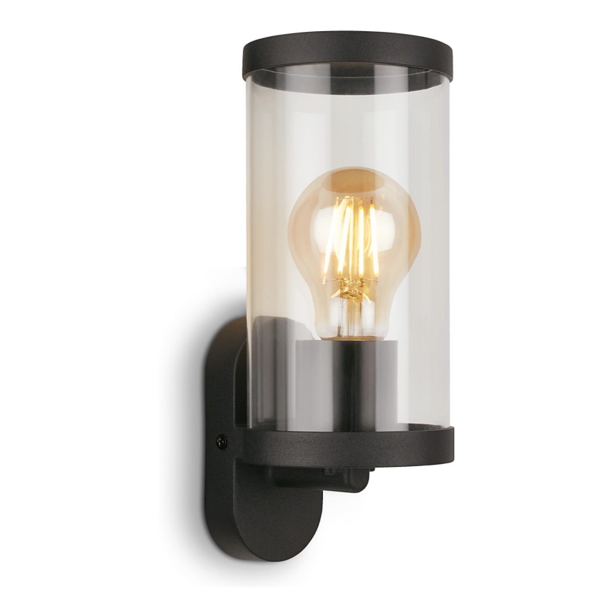 Briloner 3600-015 - Applique da esterno KAIRO 1xE27/12W/230V IP44 nero