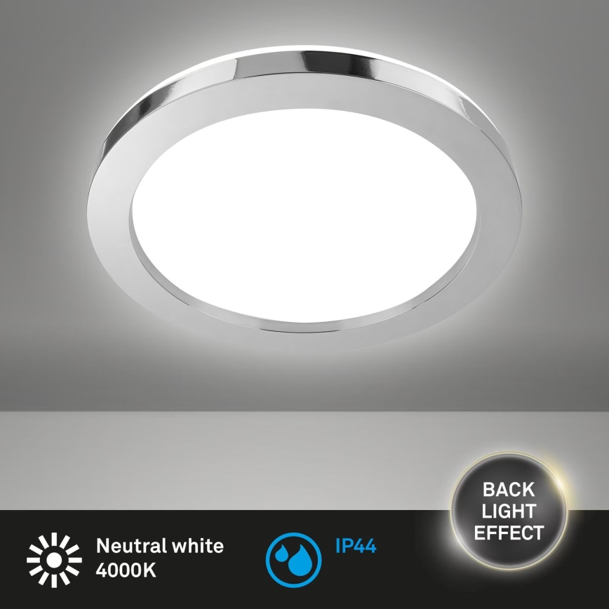 Briloner 3673-018 - Plafoniera LED da bagno SPLASH LED/28W/230V diametro 41 cm