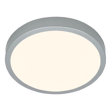 Briloner 3700-014 - Plafoniera LED RUNA LED/16W/230V 3000K diametro 28 cm argento