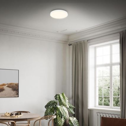 Briloner 3700-016 - Plafoniera LED RUNA LED/16W/230V 3000K diametro 28 cm bianco