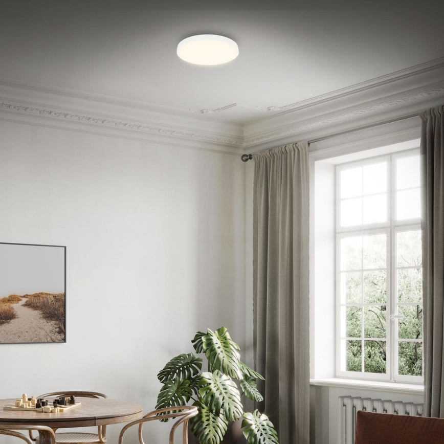 Briloner 3700-016 - Plafoniera LED RUNA LED/16W/230V 3000K diametro 28 cm bianco