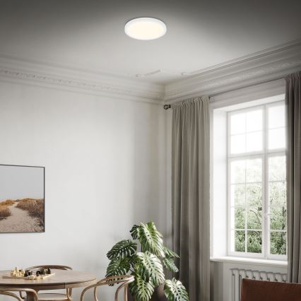Briloner 3704-016 - Plafoniera LED dimmerabile RUNA LED/22W/230V 2700-6500K bianco + telecomando