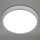 Briloner 3709-014 - Plafoniera dimmerabile RGBW LED/22W/230V 4000K diametro 38 cm argento + telecomando