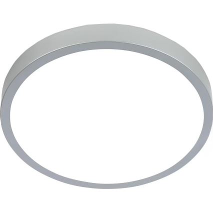 Briloner 3709-014 - Plafoniera dimmerabile RGBW LED/22W/230V 4000K diametro 38 cm argento + telecomando