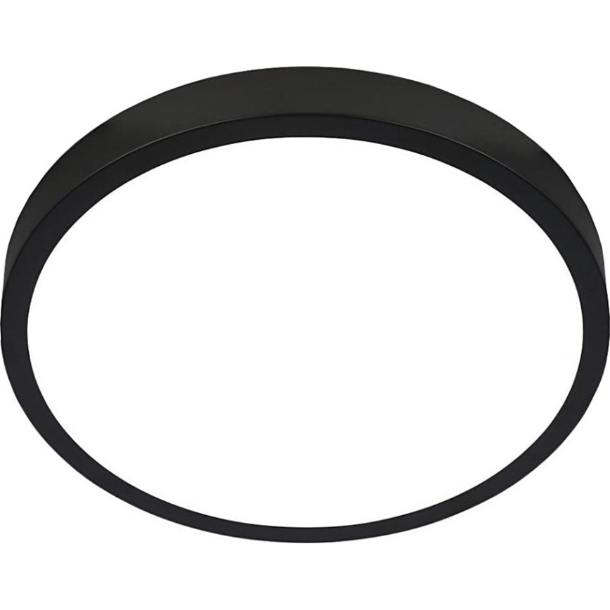 Briloner 3709-015 - Plafoniera dimmerabile RGBW LED/22W/230V 4000K diametro 38 cm nero + telecomando