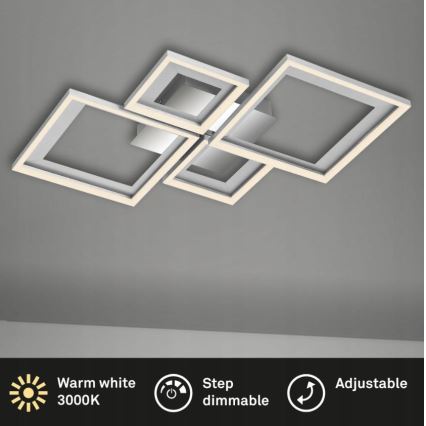 Briloner 3727-019 - Plafoniera LED dimmerabile FRAME LED/38W/230V