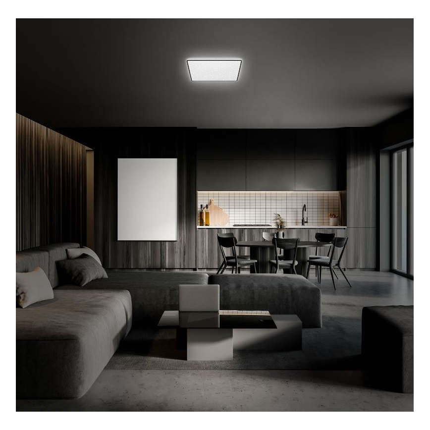 Briloner 3749-415 - Plafoniera LED LINO LED/24W/230V nero