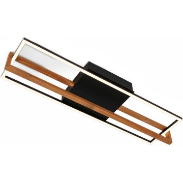 Briloner 3777-015 - Plafoniera LED FRAME LED/21W/230V 3000K nera