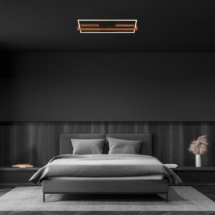 Briloner 3777-015 - Plafoniera LED FRAME LED/21W/230V 3000K nera