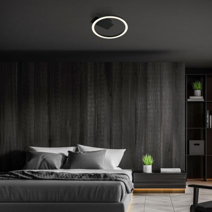 Briloner 3778-015 - Plafoniera LED FRAME LED/5W/230V Ø 20 cm nera
