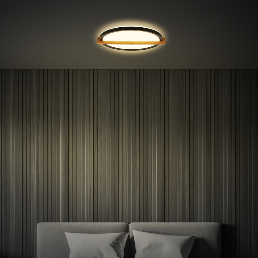 Briloner 3844015 - Plafoniera a LED 18 W, 230 V, Ø 31,5 cm