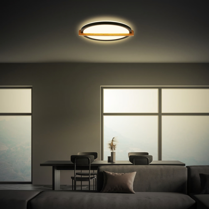 Briloner 3844015 - Plafoniera a LED 18 W, 230 V, Ø 31,5 cm