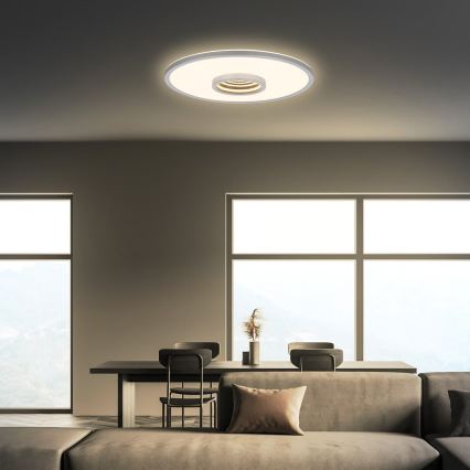 Briloner 3847014 - Plafoniera LED TORO LED/18W/230V Ø 42 cm cromo opaco