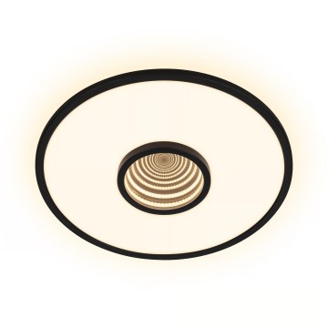 Briloner 3847015 - Plafoniera LED TORO LED/18W/230V Ø 42 cm nera