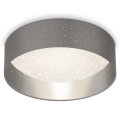 Briloner 3882-014 - Plafoniera LED MAILA STARRY LED/18W/230V grigio/argento
