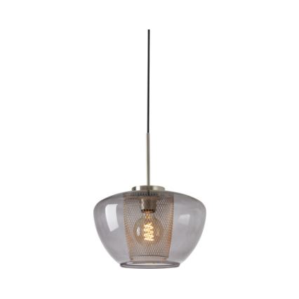 Briloner 4016-014 - Lampadario a sospensione con filo SEVENTIES 1xE27/40W/230V limpido