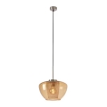 Briloner 4016-017 - Lampadario a sospensione con filo SEVENTIES 1xE27/40W/230V arancione