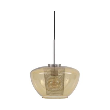 Briloner 4016-017 - Lampadario a sospensione con filo SEVENTIES 1xE27/40W/230V arancione