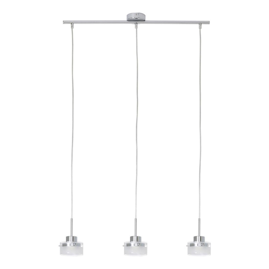 3 Lampade Sospensione Solari Campus - Acciaio Inox Nero, IP44, Con Sensore Crepuscolare, Per Esterno - Foto 3