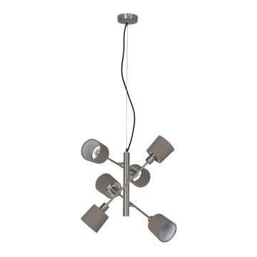 Briloner 4810-062 - Lampadario a cavo 6xE14/5,5W/230V