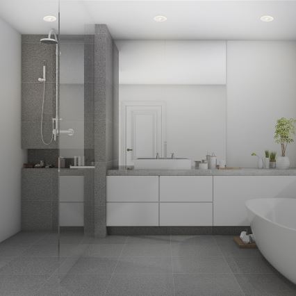 Briloner 7039036 - Set da 3 lampade LED da incasso per bagno 3xLED/5W/230V IP44 bianco