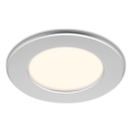 Briloner 7049014 - Faretto da incasso dimmerabile per bagno LED/6W/230V 3000K IP44 cromo opaco