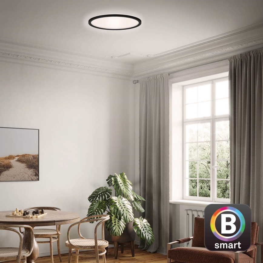Briloner 7058-015 - Luce LED dimmerabile SLIM LED/18W/230V 2700-6500K Wi-Fi Tuya + telecomando