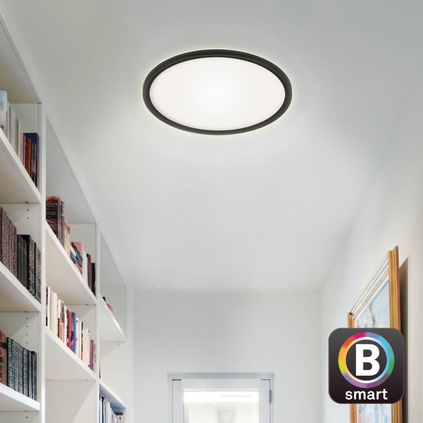 Briloner 7058-015 - Luce LED dimmerabile SLIM LED/18W/230V 2700-6500K Wi-Fi Tuya + telecomando