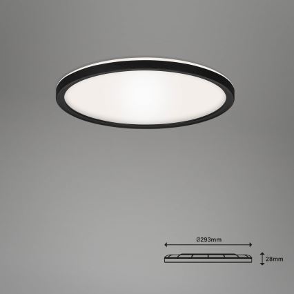 Briloner 7058-015 - Luce LED dimmerabile SLIM LED/18W/230V 2700-6500K Wi-Fi Tuya + telecomando