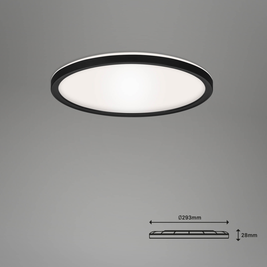 Briloner 7058-015 - Luce LED dimmerabile SLIM LED/18W/230V 2700-6500K Wi-Fi Tuya + telecomando
