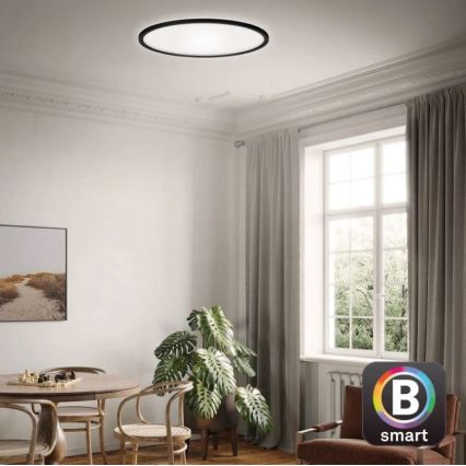 Briloner 7059-015 - Plafoniera LED dimmerabile SLIM LED/22W/230V 2700-6500K Wi-Fi Tuya + telecomando