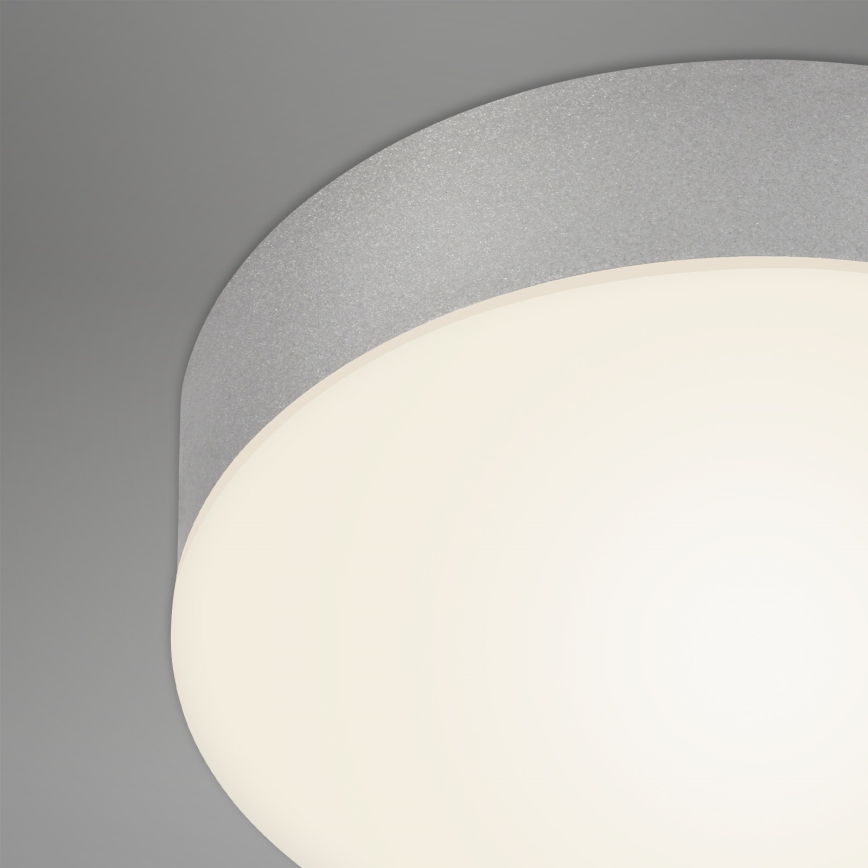 Briloner 7064014 - Plafoniera LED FLAME LED/11W/230V argento