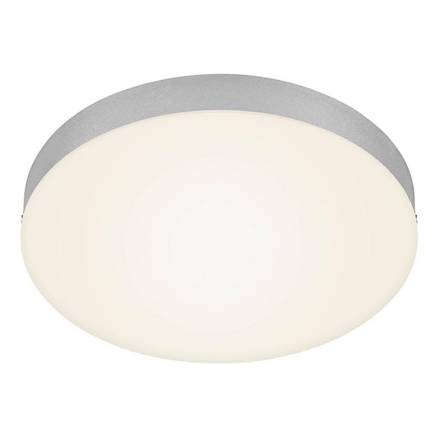 Briloner 7066-014 - Plafoniera LED FLAME LED/21W/230V 3000K argento diametro 28,7 cm