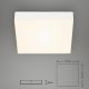 Briloner 7070-016 - Plafoniera LED FLAME LED/16W/230V bianco